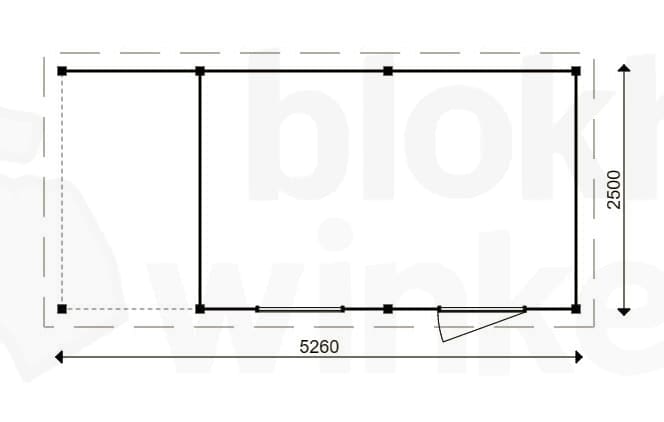Plattegrond Oxfordshire Lounge 388x250 geïmpregneerd