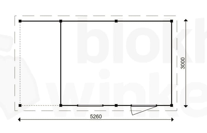 Plattegrond Oxfordshire Lounge 388x300