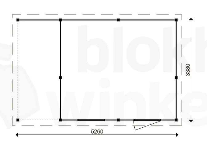 Plattegrond Oxfordshire Lounge 388x338