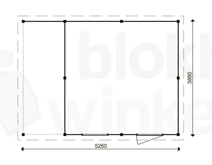 Plattegrond Oxfordshire Lounge 388x388