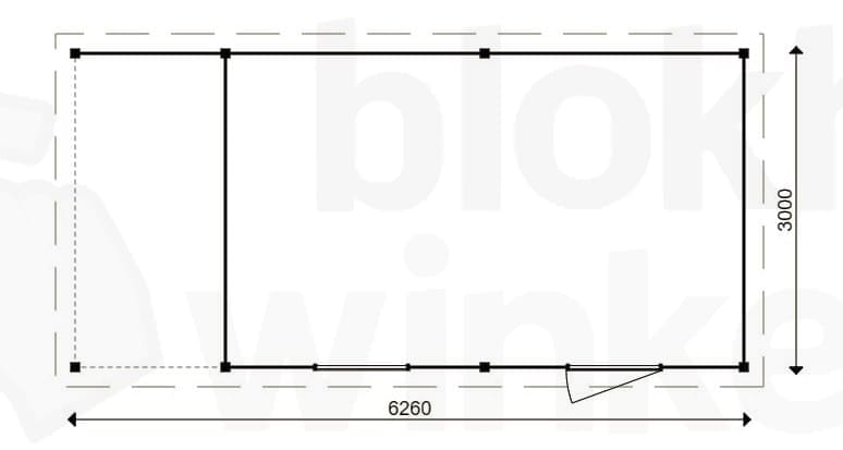 Plattegrond Oxfordshire Lounge 488x300