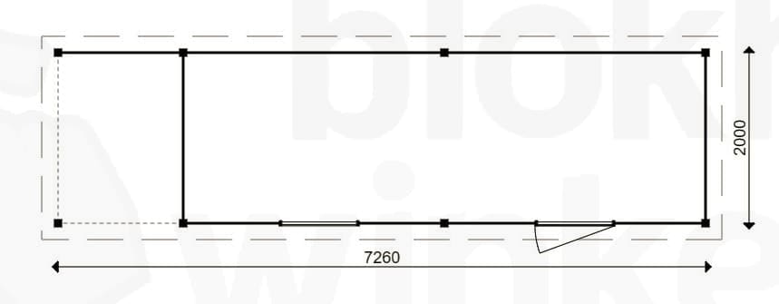 Plattegrond Oxfordshire Lounge 588x200