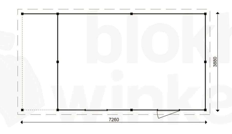 Plattegrond Oxfordshire Lounge 588x388