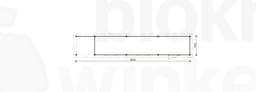 actie blokhut plat dak Oxfordshire Lounge 726x150 - ProWood - PWOLO726150 - 726x150