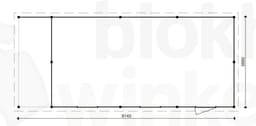 actie blokhut plat dak Oxfordshire Lounge 776x388 - ProWood - PWOLO776388 - 776x388