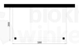 aanbouwveranda PEXT Douglas veranda 327x200 - PEXT - PEXTDOUGLAS327200 - 327x200