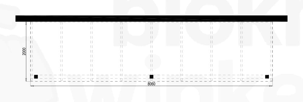 Plattegrond PEXT Douglas veranda 806x200