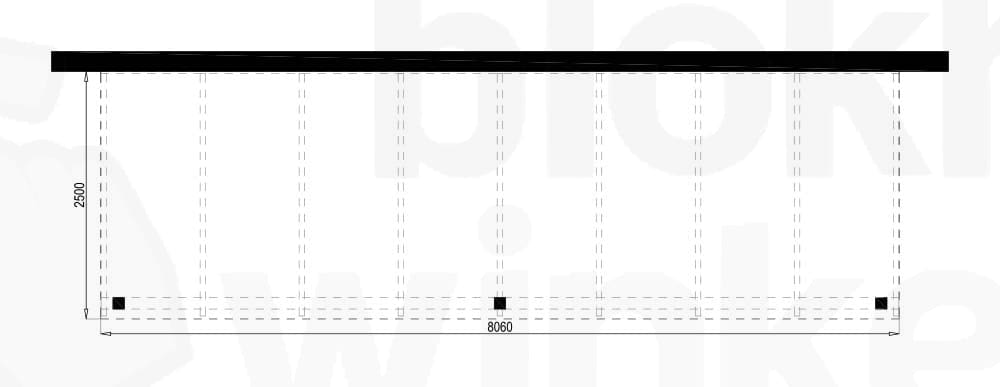 Plattegrond PEXT Douglas veranda 806x250