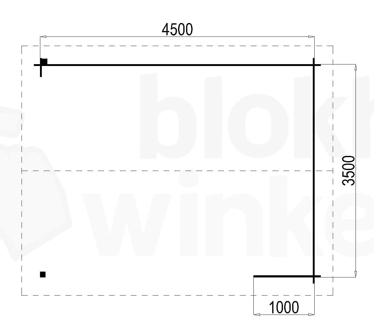 Plattegrond Prowood Veranda Amersfoort 450x350 geïmpregneerd