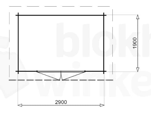 Plattegrond Rimini geïmpregneerd