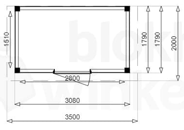 Plattegrond Douglas Tuinhuis Sydney 350x200