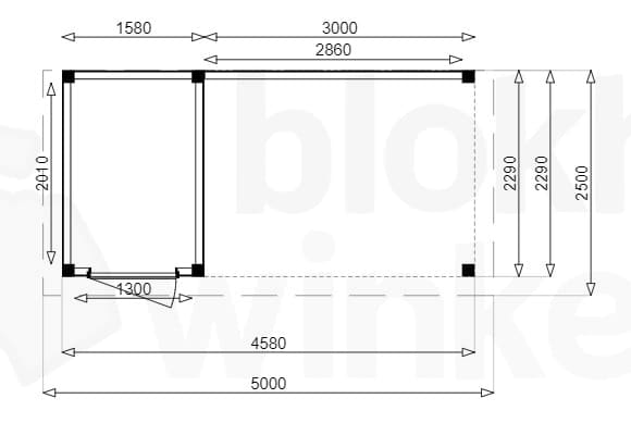 Plattegrond Douglas Tuinhuis Sydney Lounge 200x250