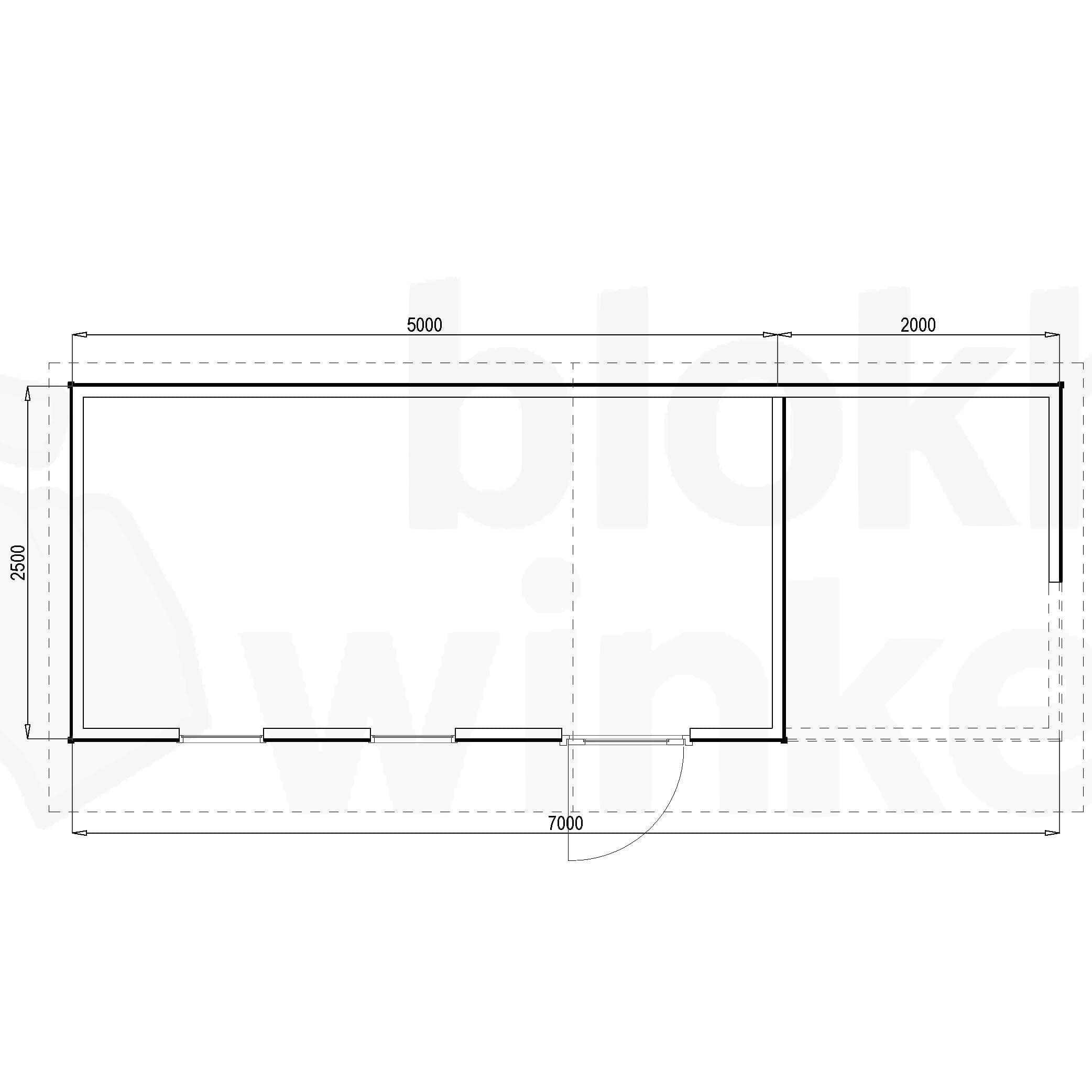 Plattegrond Providence 700x250