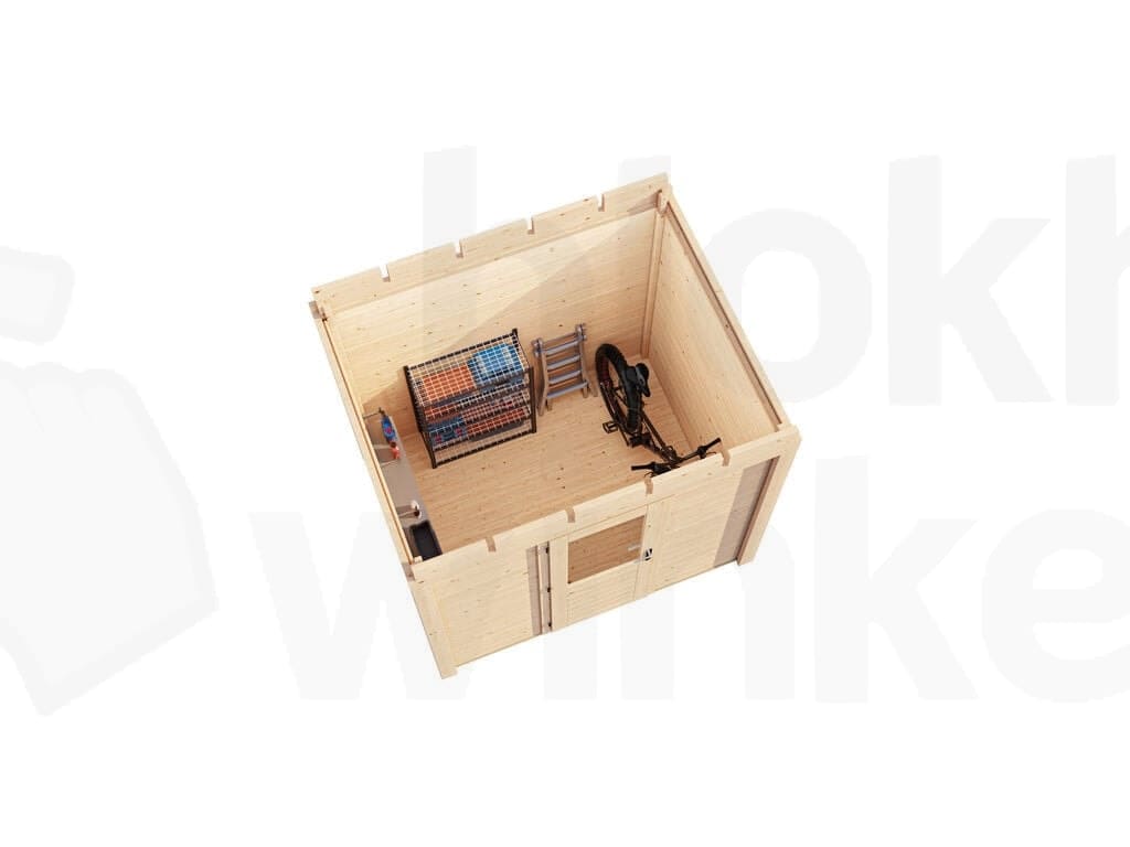 Plattegrond Lugarde Select Modern tuinhuis Aalsmeer 250x200cm - Onbehandeld