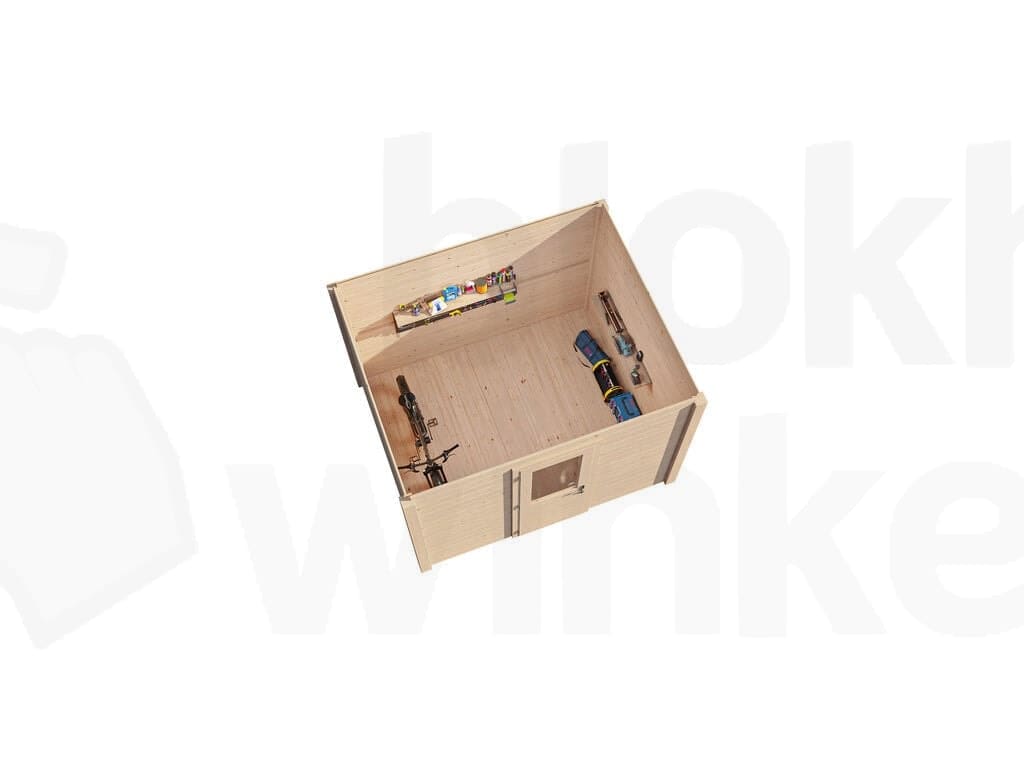 Plattegrond Lugarde Select Modern tuinhuis Amsterdam 300x250cm - Onbehandeld