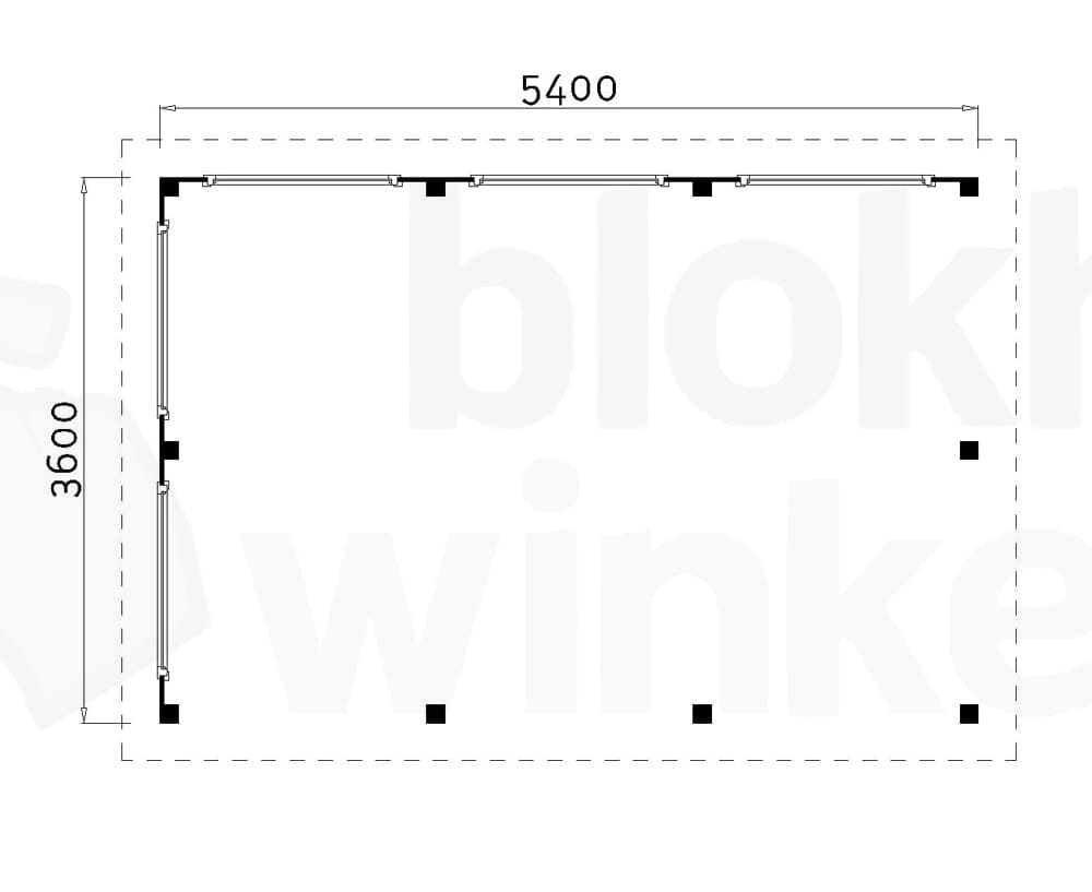 Plattegrond Lugarde Veranda Zevenaar 360x540
