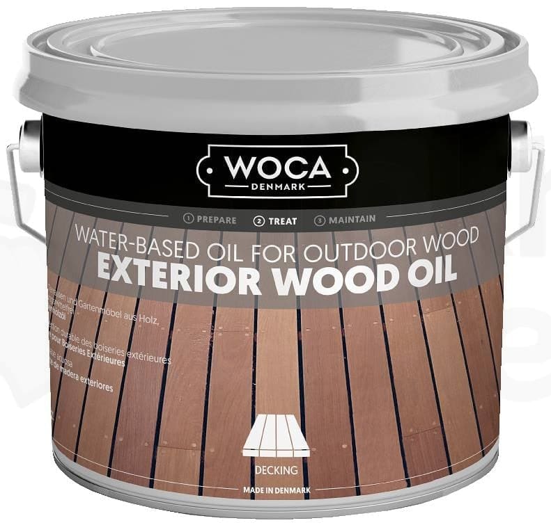 Plattegrond Woca exterior Woodoil Bankirai 0,75L