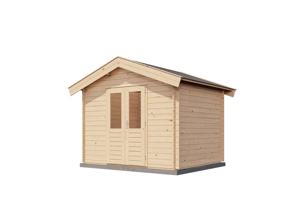 Lugarde Select Blokhut Borculo 300x250cm - Onbehandeld