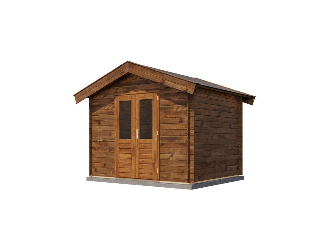 Lugarde Select Blokhut Borculo 300x250cm - Behandeld