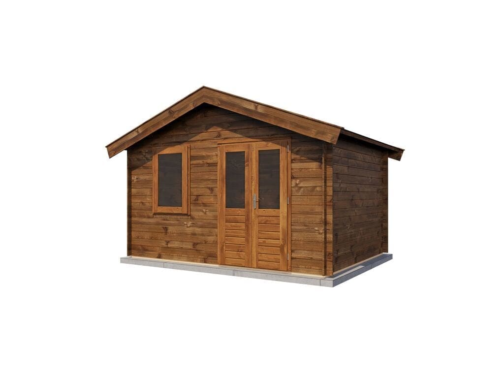 Lugarde Select Blokhut Brummen 400x300cm - Behandeld