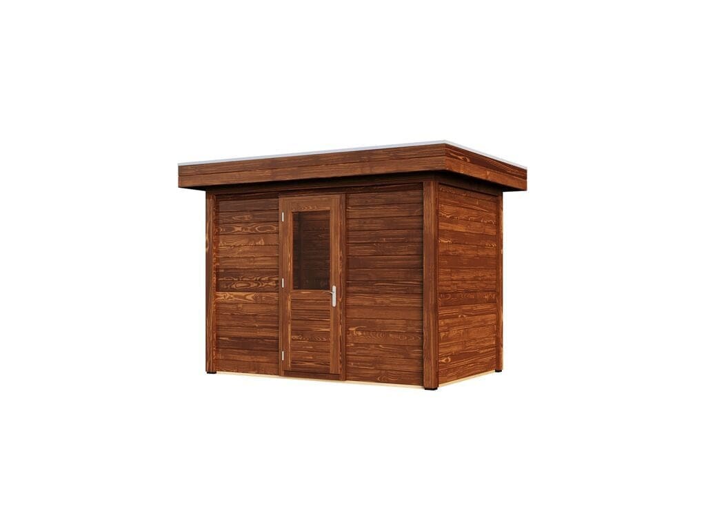 Lugarde Select Modern tuinhuis Hoeven 300x200cm - Bruine olie