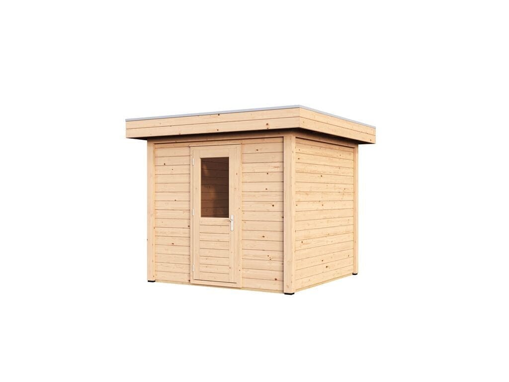Lugarde Select Modern tuinhuis 44mm Garderen 250x250cm - Onbehandeld