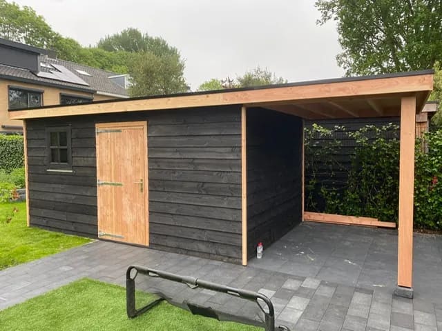 Berging met overkapping – Richmond