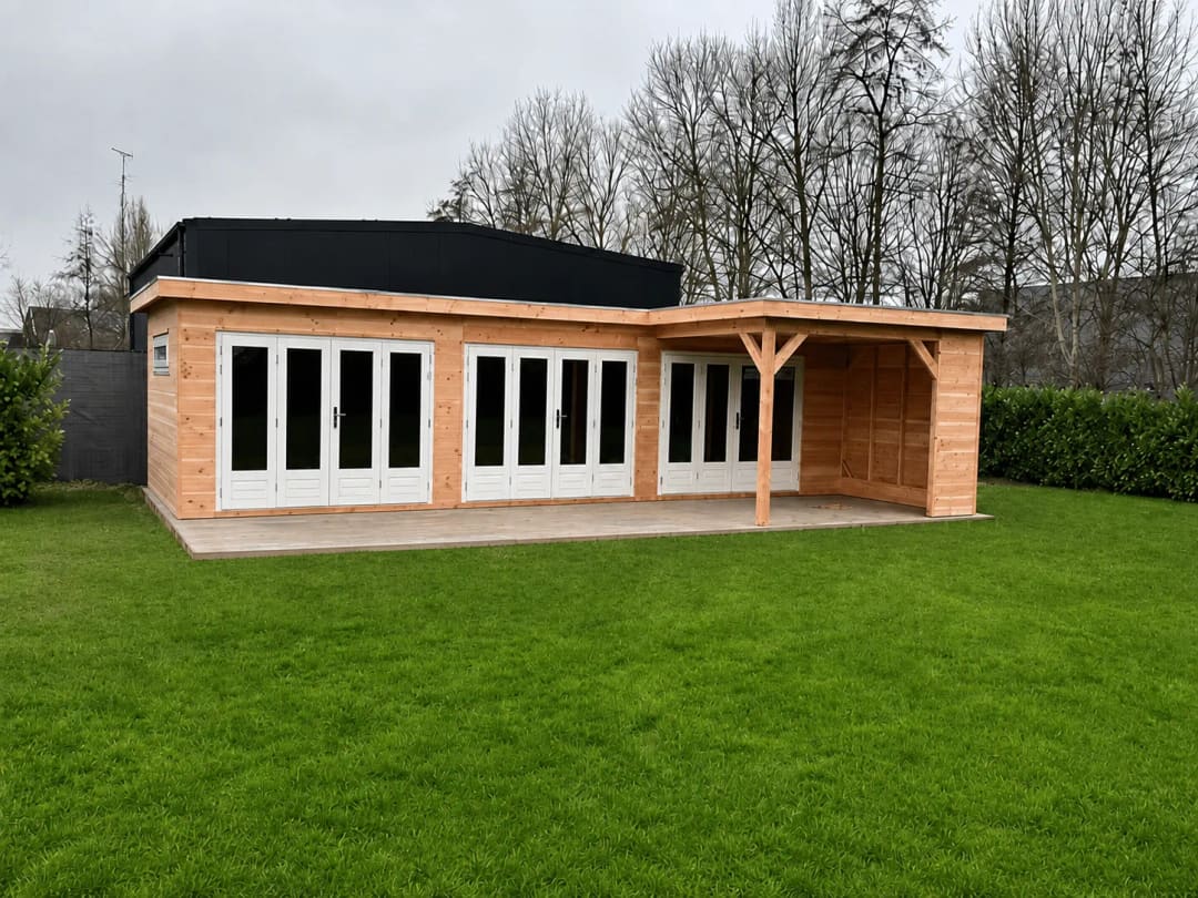 Tuinhuis met Overkapping – Richmond