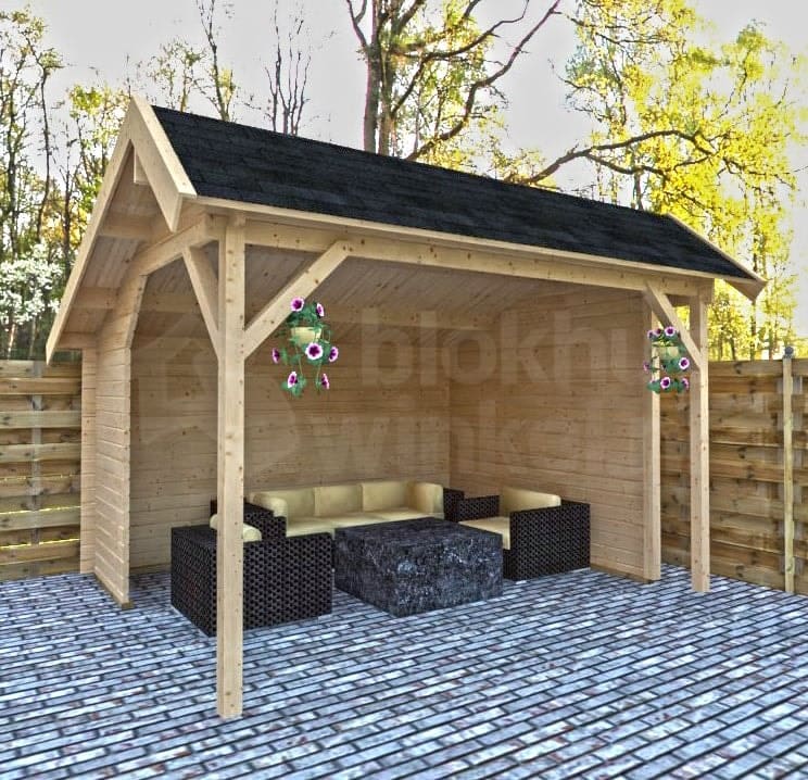 kapschuur Kapschuur Navarra 380x320cm gecoat - Interflex - 3832-GECOAT - 380x320 kapschuur Kapschuur Navarra 380x320cm gecoat - Interflex - 3832-GECOAT - 380x320