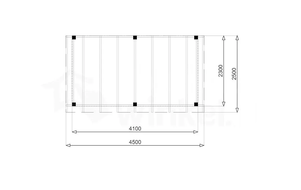 Douglas Overkapping Budget 450x250 - Outback - OBDE450250 - 450x250 Douglas Overkapping Budget 450x250 - Outback - OBDE450250 - 450x250