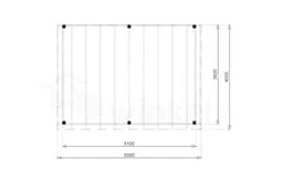 Douglas Overkapping Budget 550x400 - Outback - OBDE550400 - 550x400