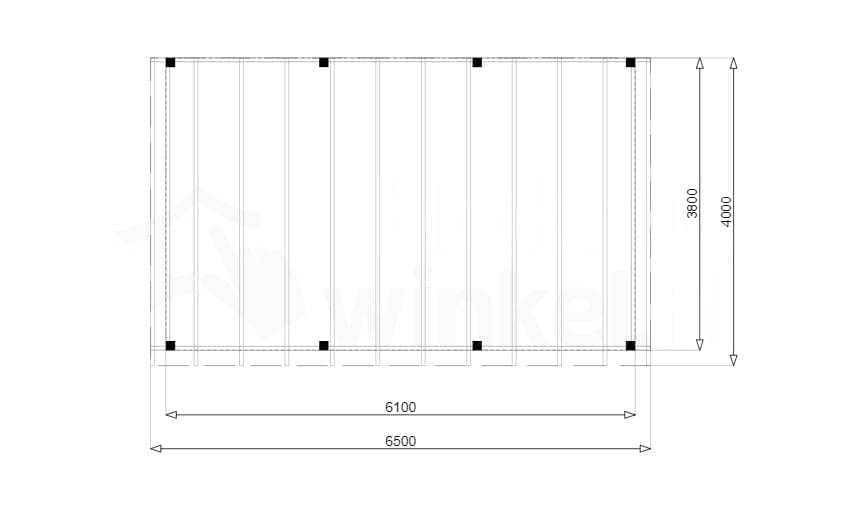 Douglas Overkapping Budget 650x400 - Outback - OBDE650400 - 650x400 Douglas Overkapping Budget 650x400 - Outback - OBDE650400 - 650x400
