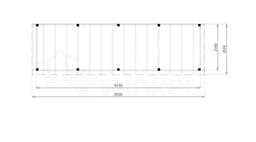 Douglas Overkapping Budget 850x250 - Outback - OBDE850250 - 850x250