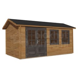 Luxhouse blokhut Cunardo geïmpregneerd