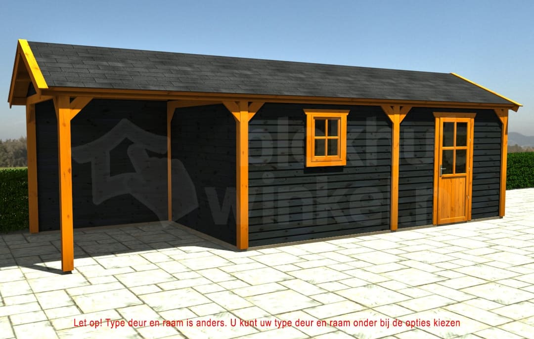 blokhut Oregon Lounge 500x200 - Luxhouse - FFORLO500200 - 500x200 blokhut Oregon Lounge 500x200 - Luxhouse - FFORLO500200 - 500x200