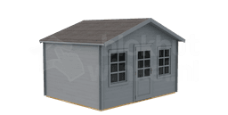 blokhut Graz gecoat - Luxhouse - S5-GECOAT - 420x320