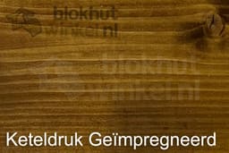 Woca exterior Woodoil Hazelnoot 2,5L op keteldruk geimpregneerd hout
