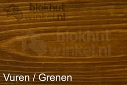 Woca exterior Woodoil Hazelnoot 2,5L op vuren / grenenhout