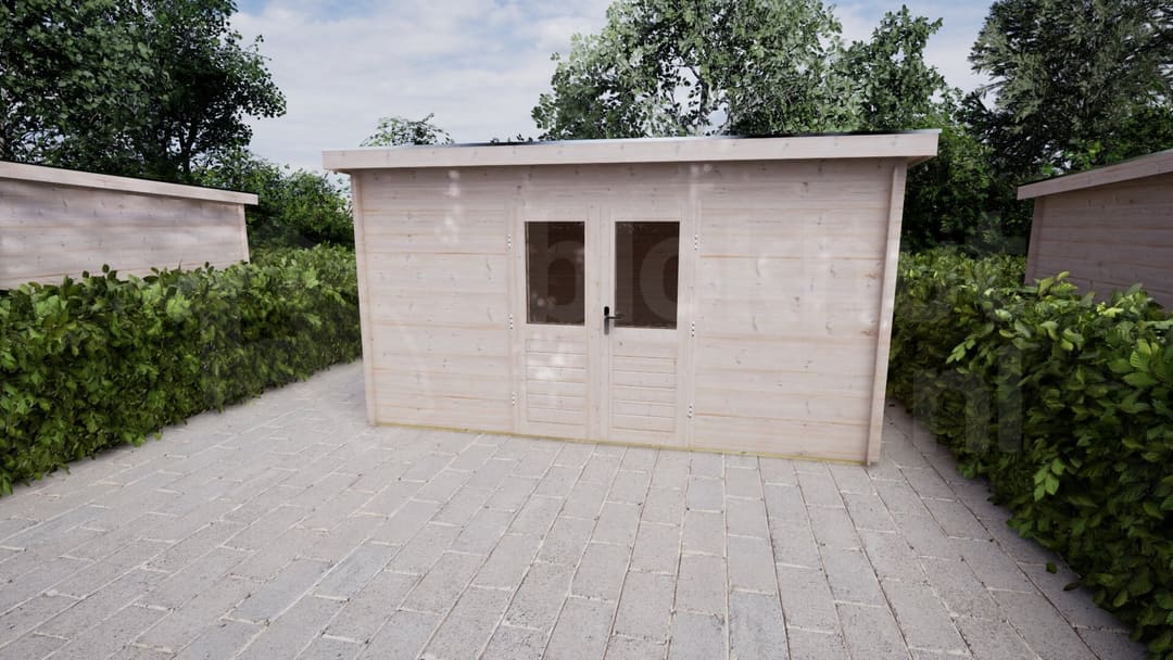 Blokhut Lavendel 400x300 | Inclusief EPDM, fundamentbalken en bezorging! - BHW Select - BL284030N0020 - 420x320 Blokhut Lavendel 400x300 | Inclusief EPDM, fundamentbalken en bezorging! - BHW Select - BL284030N0020 - 420x320