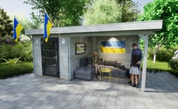 Actieblokhut Kiev geïmpregneerd