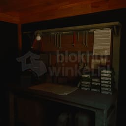 actie blokhut plat dak New Jersey 300x300 geïmpregneerd - Luxhouse - FFNJ300300-DI - 300x300
