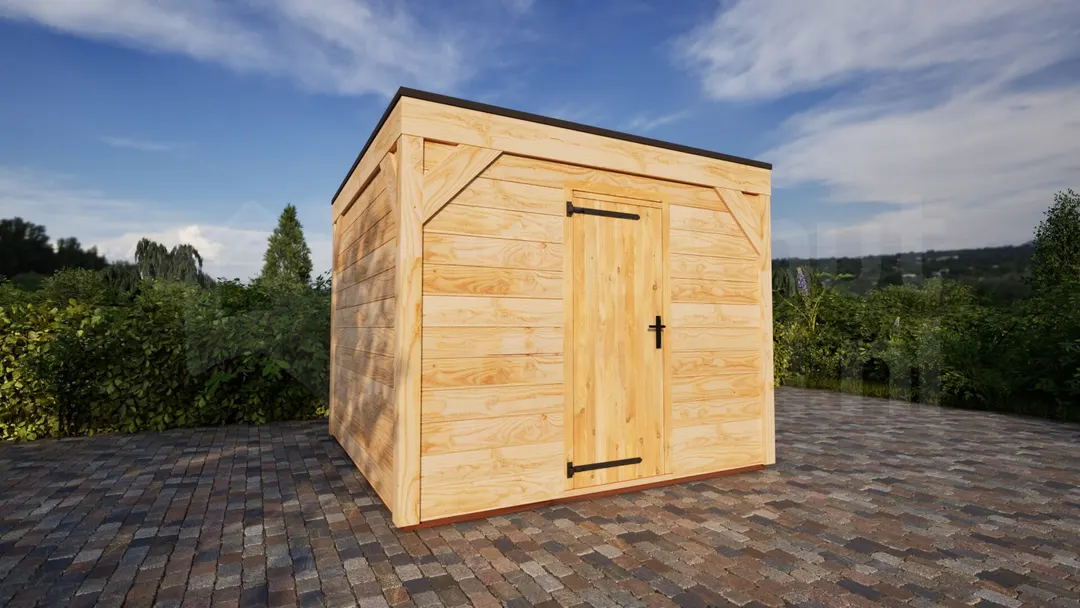 Actie Douglas Tuinhuis 300x300cm onbehandeld douglas Actie Douglas Tuinhuis 300x300cm onbehandeld douglas