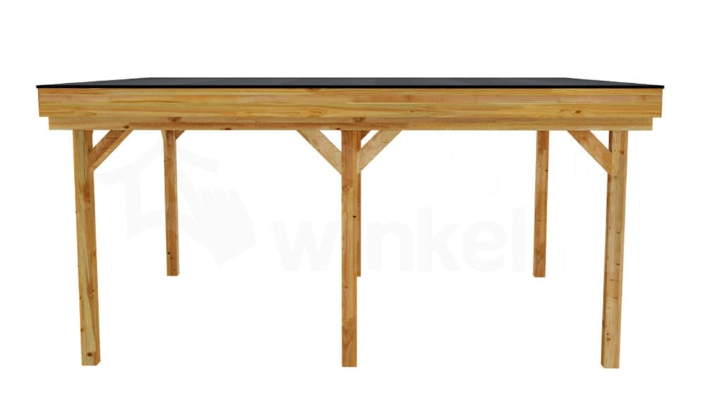 3D Render Houten Outback Douglas Vrijstaande Veranda 550x450 3D Render Houten Outback Douglas Vrijstaande Veranda 550x450