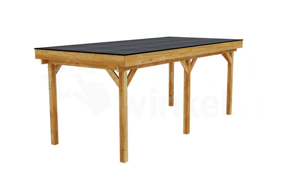 3D Render Houten Outback Douglas Vrijstaande Veranda 650x300 3D Render Houten Outback Douglas Vrijstaande Veranda 650x300