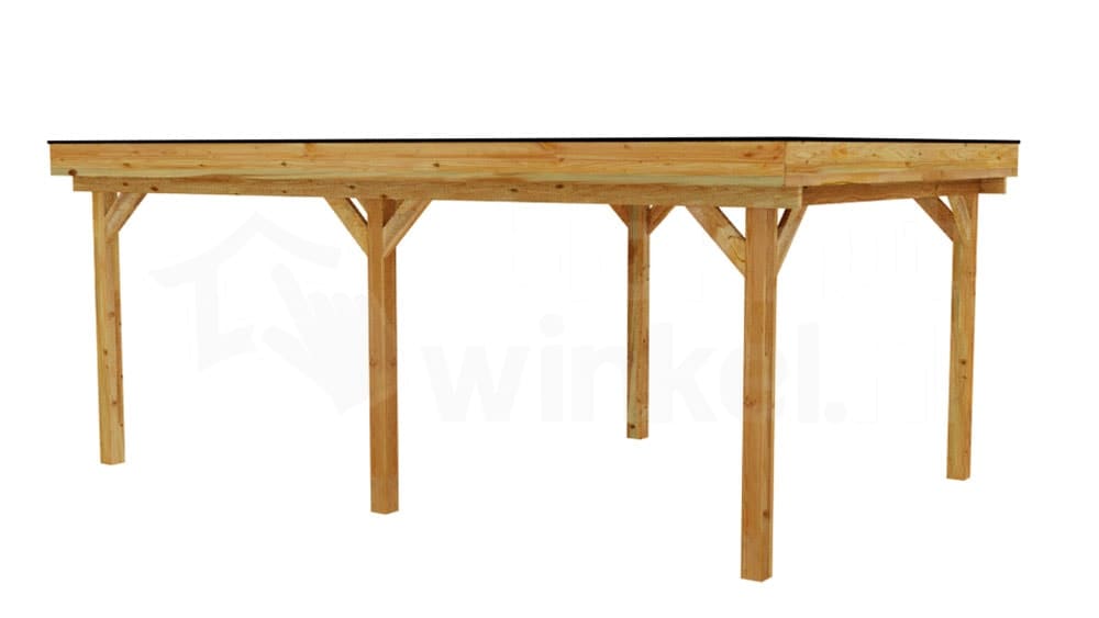 3D Render Houten Outback Douglas Vrijstaande Veranda 650x400 3D Render Houten Outback Douglas Vrijstaande Veranda 650x400