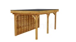 vrijstaande zelfbouw douglas veranda Outback Douglas Vrijstaande Veranda 550x300 - Outback - ODVV550x300 - 550x300