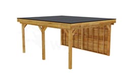 vrijstaande zelfbouw douglas veranda Outback Douglas Vrijstaande Veranda 550x450 - Outback - ODVV550x450 - 550x450