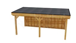 vrijstaande zelfbouw douglas veranda Outback Douglas Vrijstaande Veranda 600x350 - Outback - ODVV600x350 - 600x350