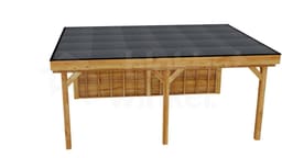 vrijstaande zelfbouw douglas veranda Outback Douglas Vrijstaande Veranda 600x450 - Outback - ODVV600x450 - 600x450