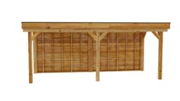 vrijstaande zelfbouw douglas veranda Outback Douglas Vrijstaande Veranda 650x300 - Outback - ODVV650x300 - 650x300